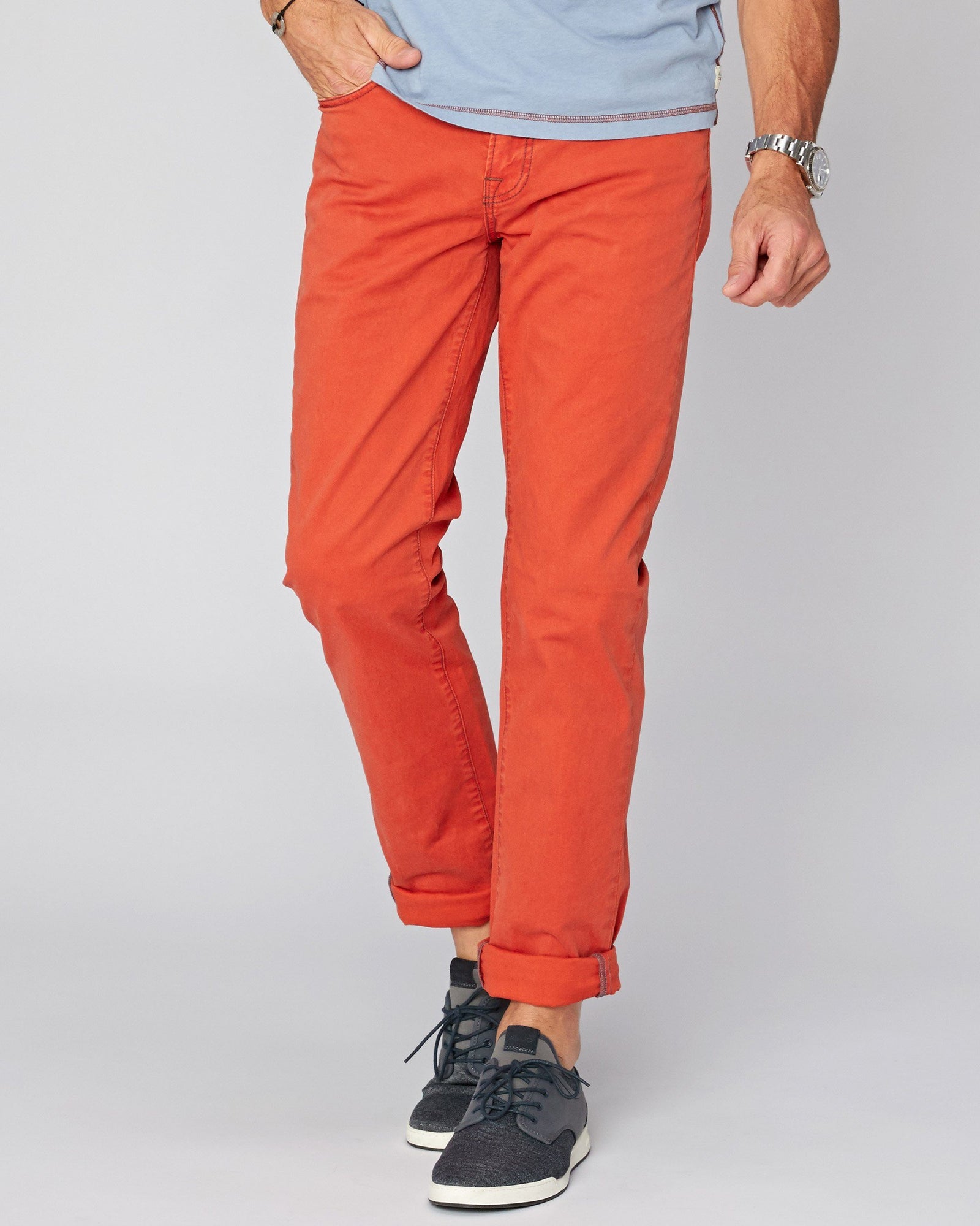 No. 11 Classic Fit Topanga Twill Flex – Agave Denim