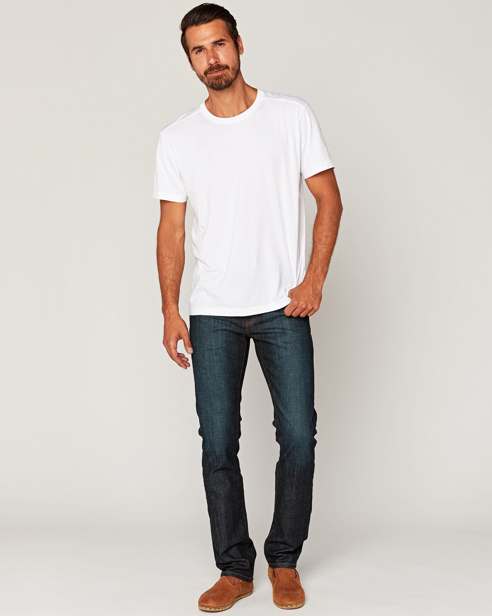 Classic Fit Leucadia Flex Jeans – Agave Denim - Main Image