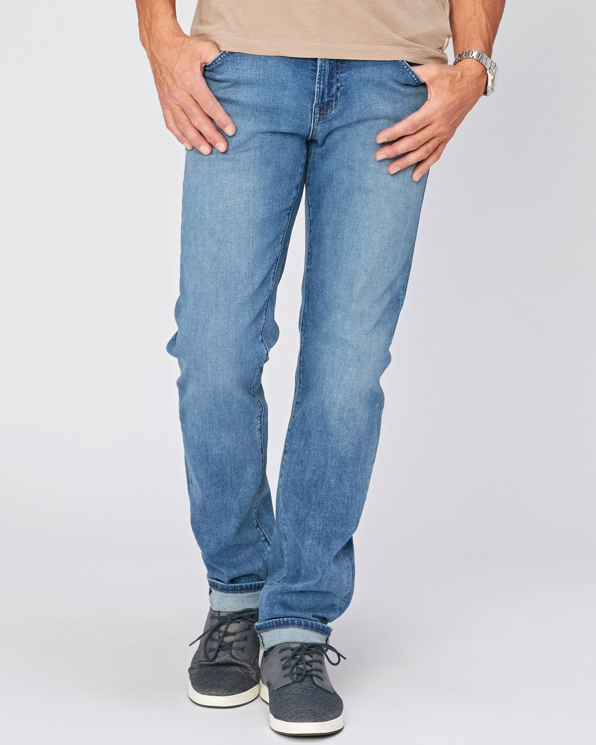 Agave Denim No. 11 Classic Fit Big Drakes Flex in Blue