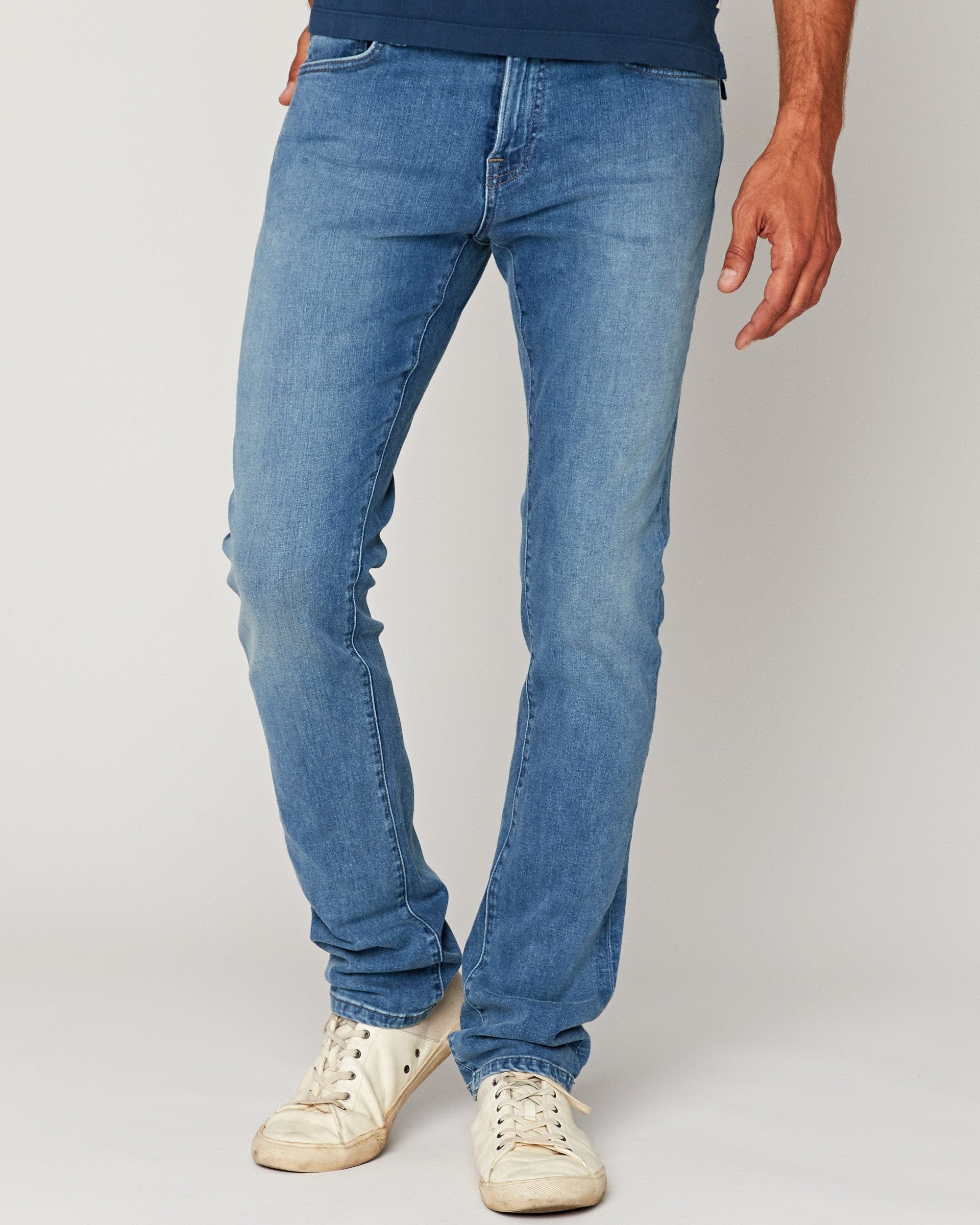 Agave Denim Rocker Slim Fit Big Drakes Flex in Blue