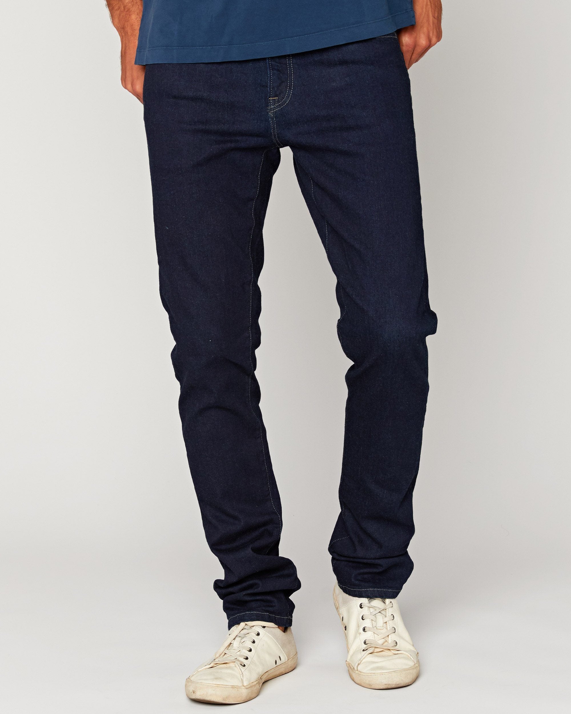 Agave Denim Rocker Slim Fit Big Drakes Flex in Blue