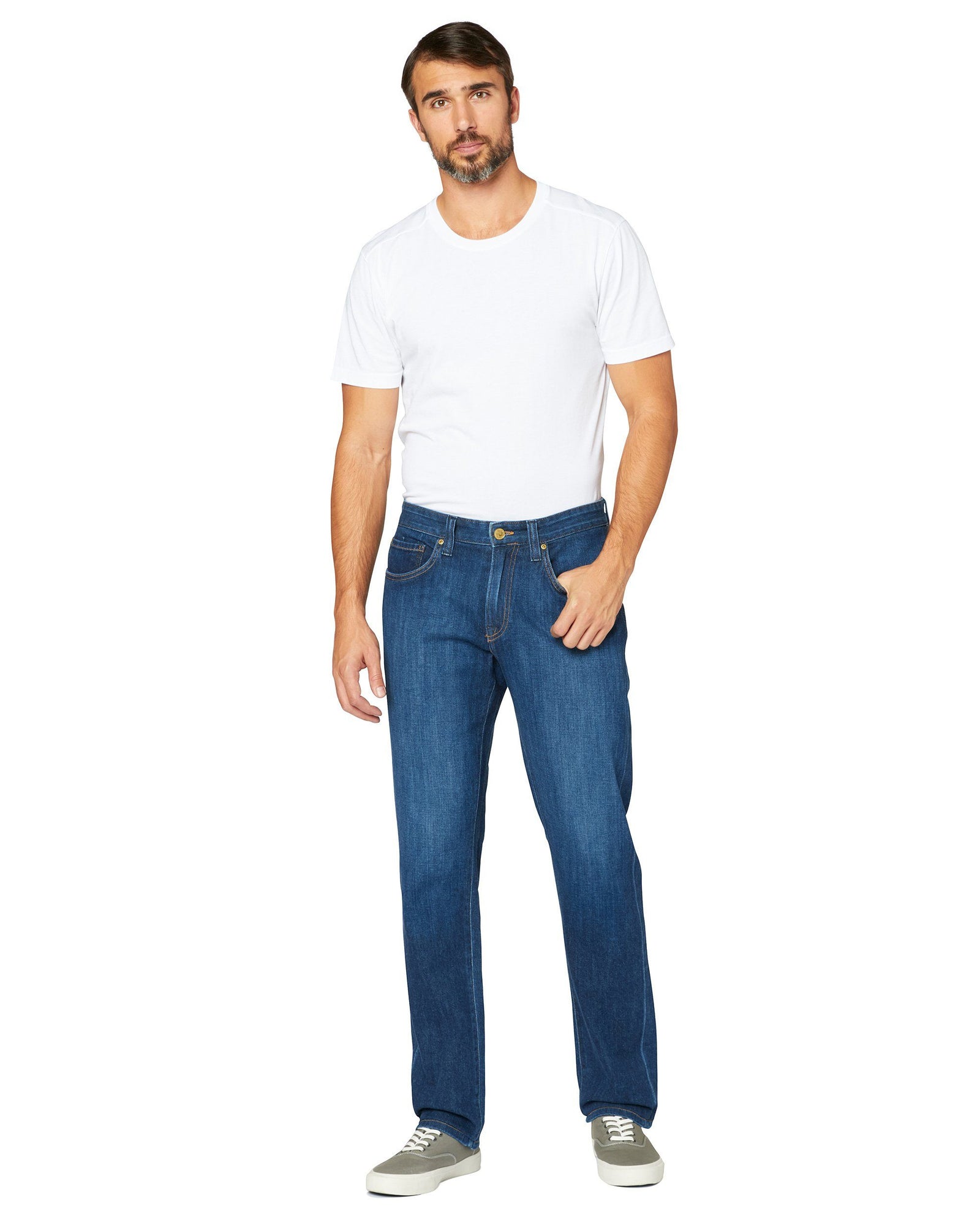 No. 12 Athletic Fit Bixby Ranch Flex – Agave Denim