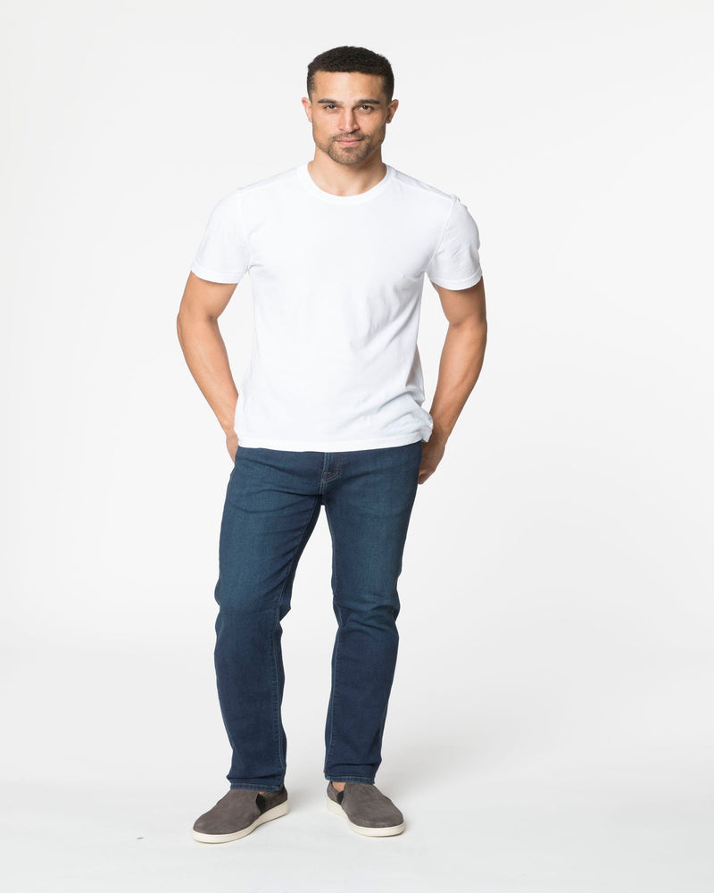 No. 30 Modern Slim Fit Terry Tech Indigo Flex