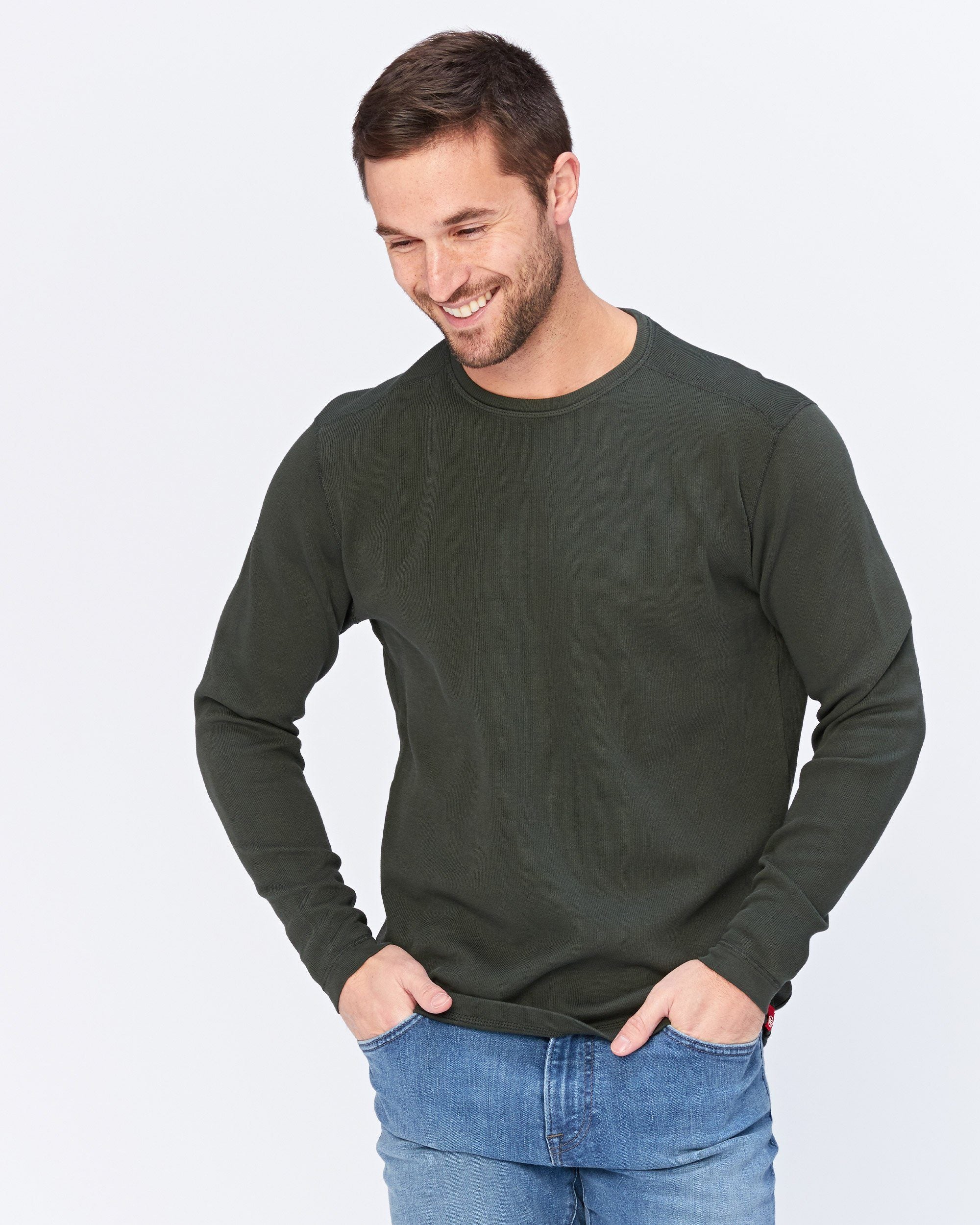 Agave Denim Nuns Beach Long Sleeve Crew in