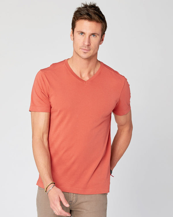 Agave Supima V-Neck Tee