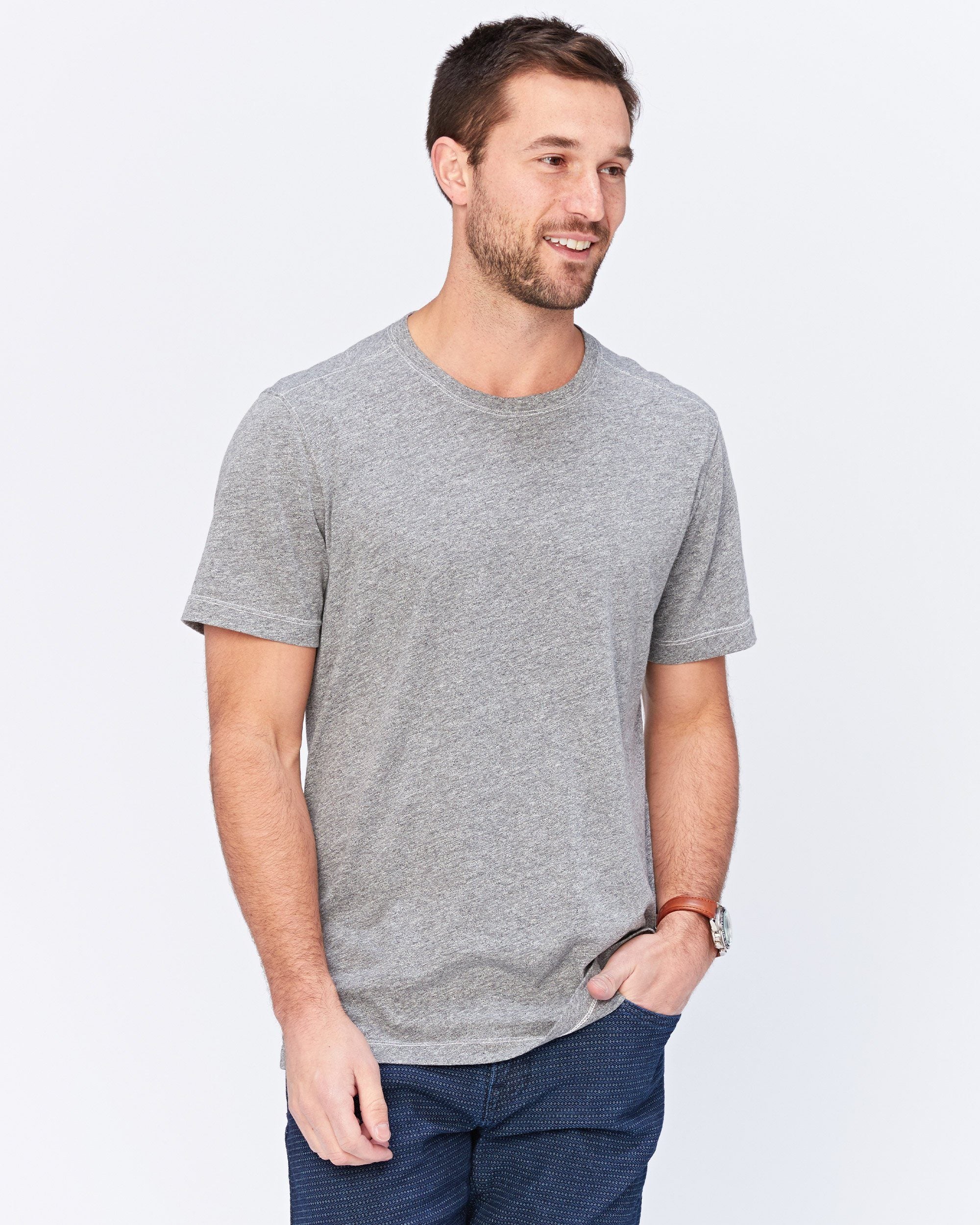 Mickey Short Sleeve Crew – Agave Denim