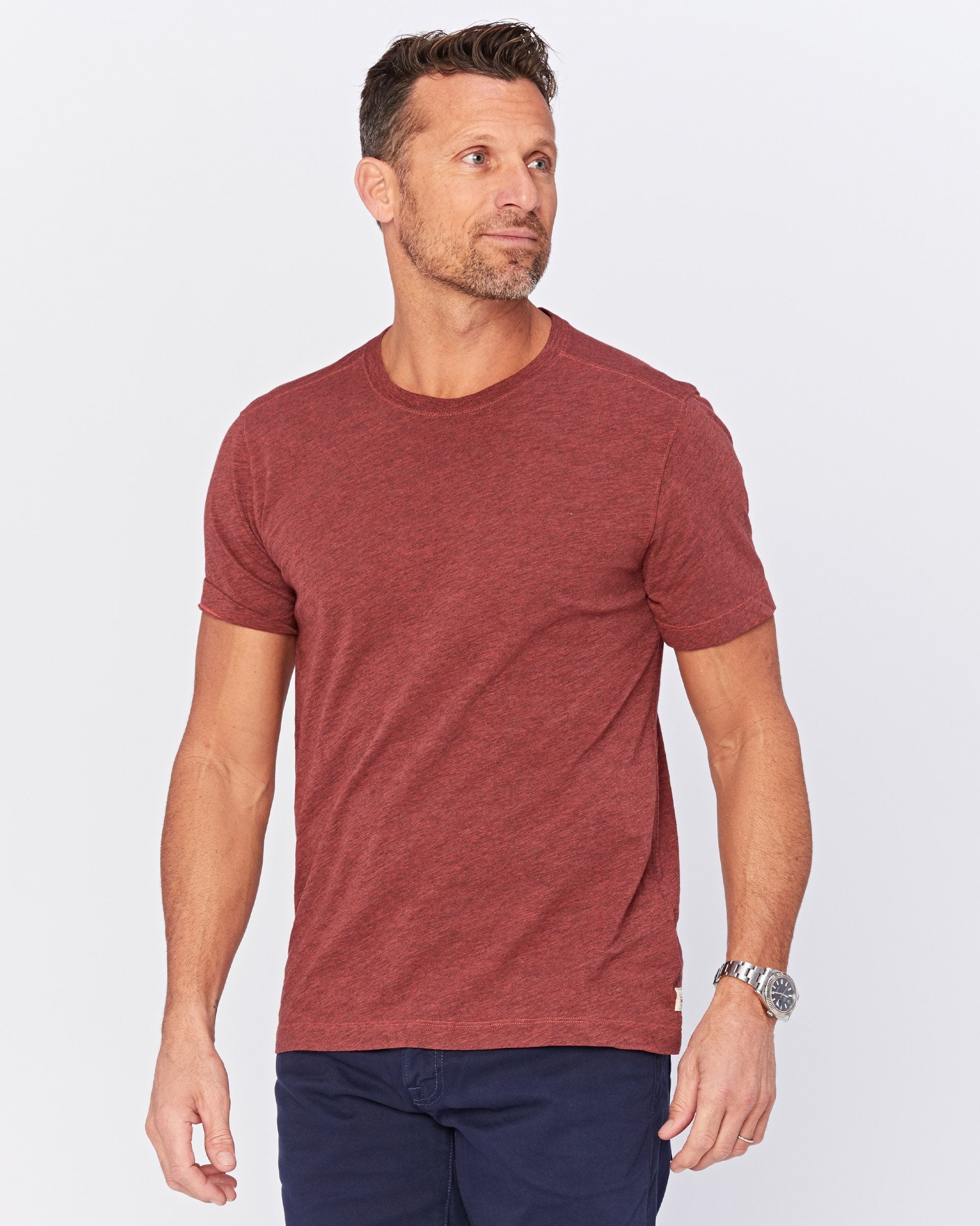 Mickey Short Sleeve Crew – Agave Denim