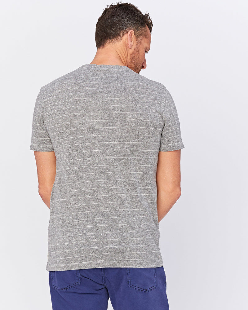 Pete Short Sleeve Crew – Agave Denim