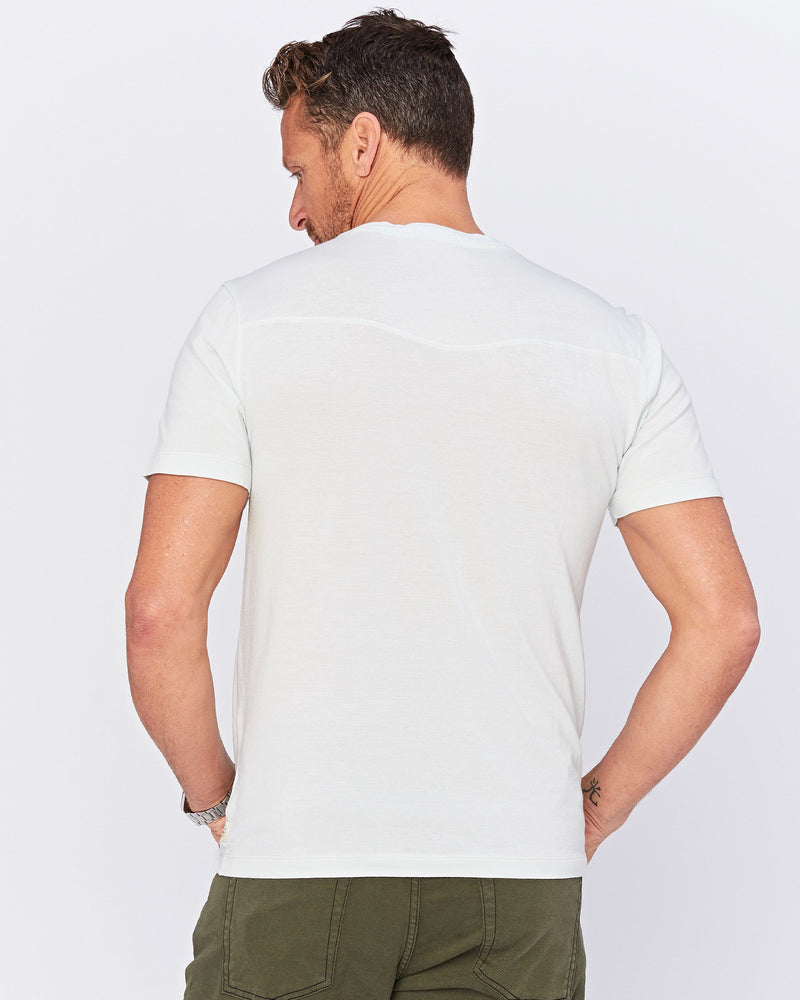 Kerbox Short Sleeve V-Neck – Agave Denim