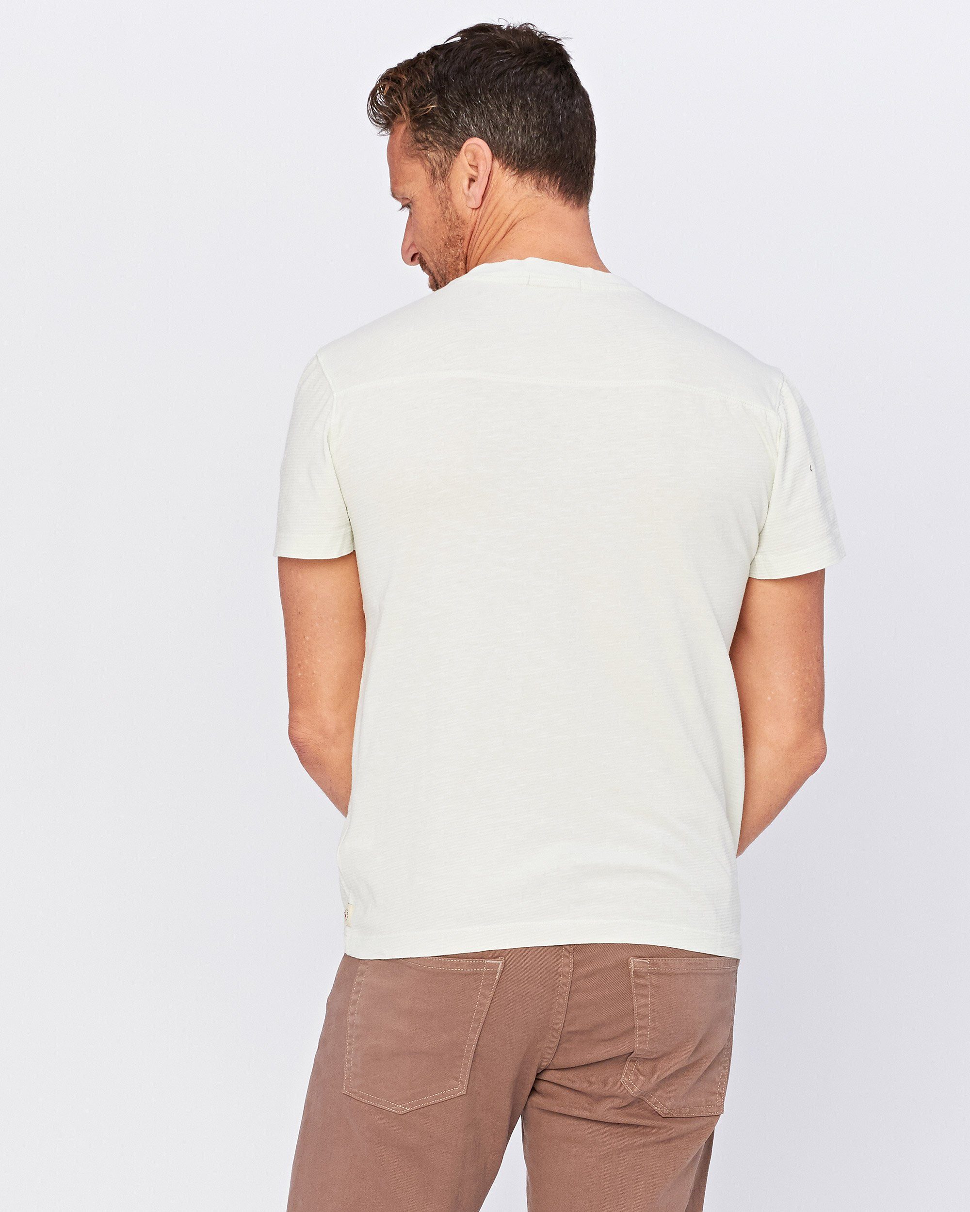 Miki Short Sleeve Henley – Agave Denim