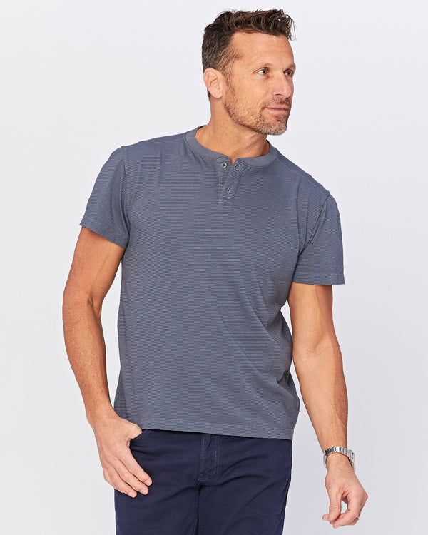 Miki Short Sleeve Henley