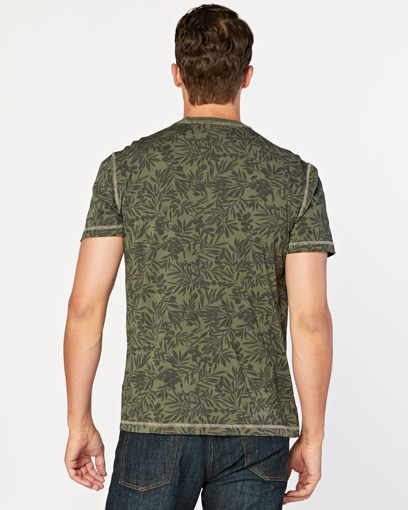 Frisco Woods Flora Camo Suede Jersey – Agave Denim