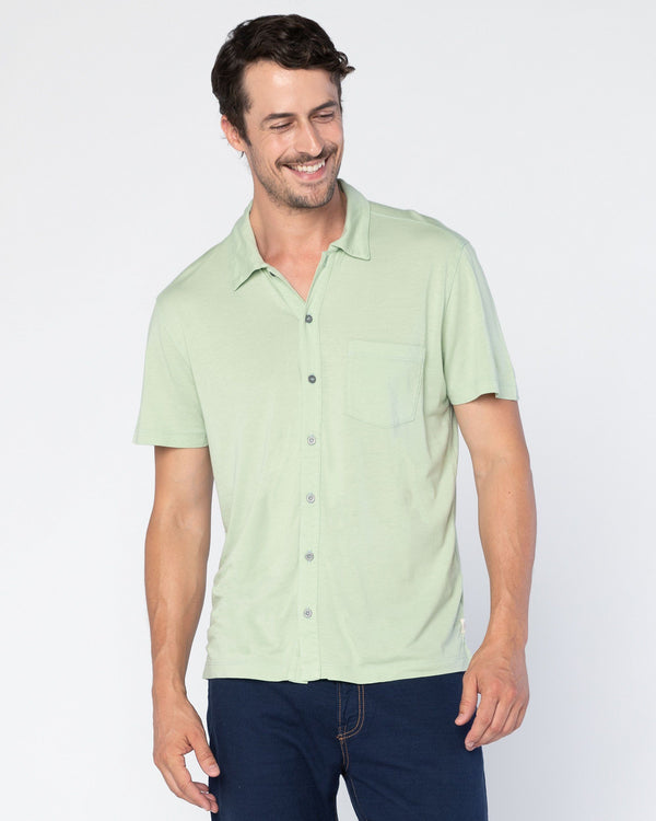 Fort Point Full-Button Polo