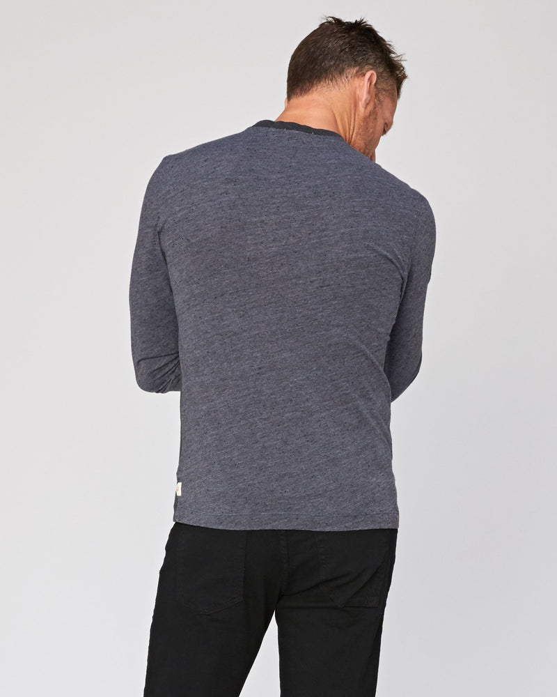 Oceanridge Baseball Crew Tee – Agave Denim