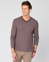 Traske Long Sleeve V Neck