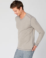 Traske Long Sleeve V Neck