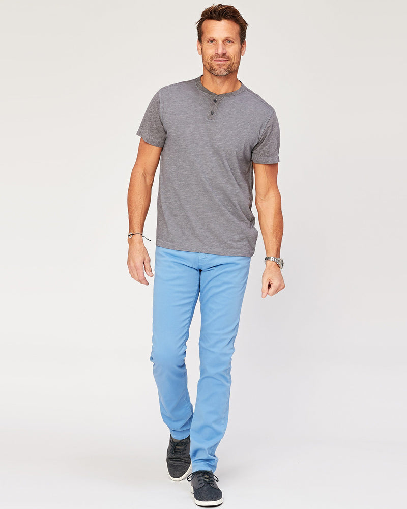 Nauman Short Sleeve Henley – Agave Denim