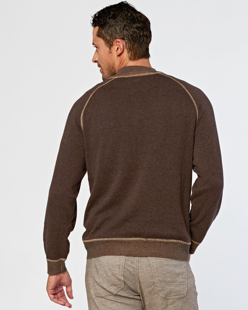 Victory At Sea Supima Zip Mock