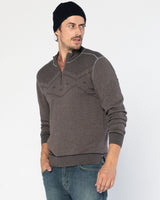 Statton Double-Knit Zip Mock