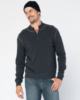 Statton Double-Knit Zip Mock