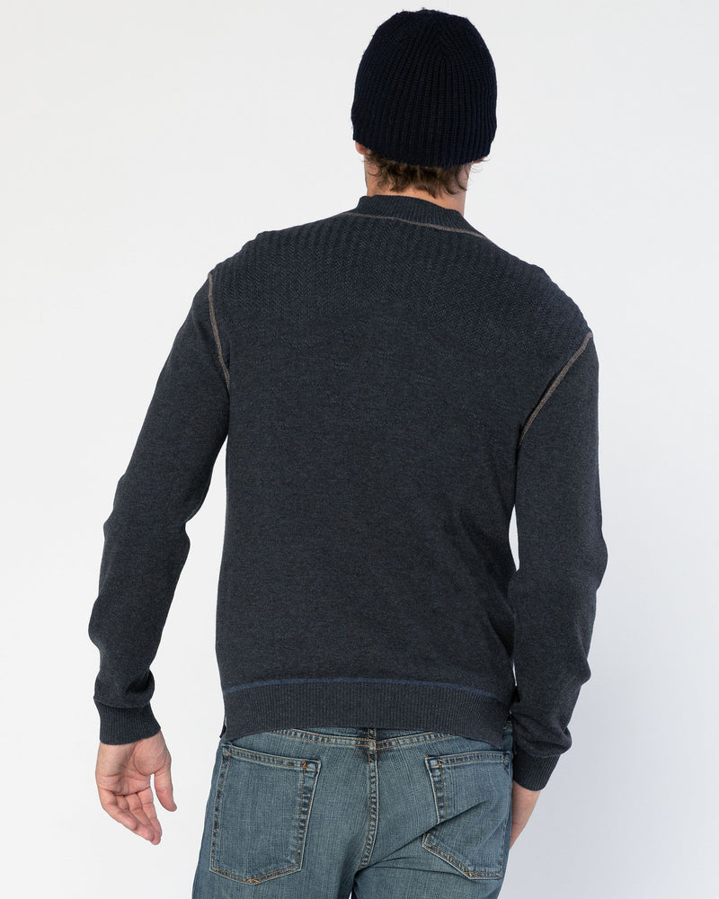 Statton Double-Knit Zip Mock