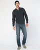 Statton Double-Knit Zip Mock