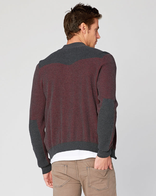 Beacon Full-Zip Mock Sweater