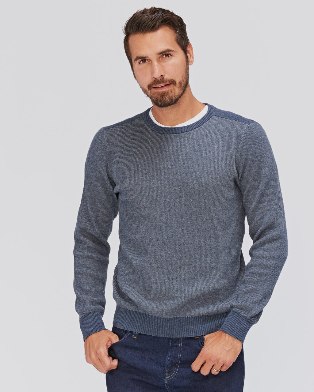 トップス deres Kalyn/back line crew neck sweater Unisex Heavy Blend™ Crewneck Sweatshirt – The Yarn Bodega