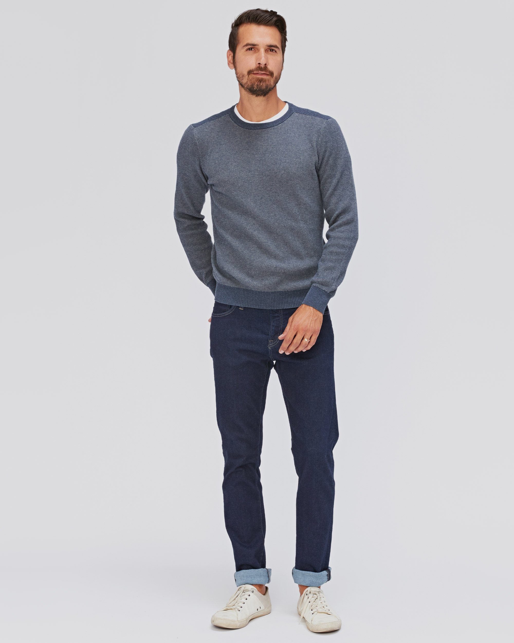 Kestrel Crew Neck Sweater – Agave Denim