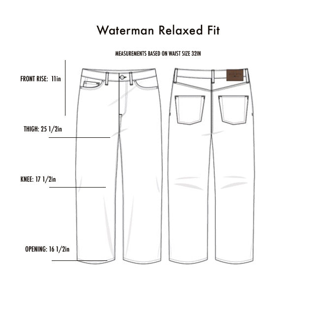 No. 7 Waterman Relaxed Fit Eureka Flex