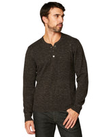 Hollow Long Sleeve Henley