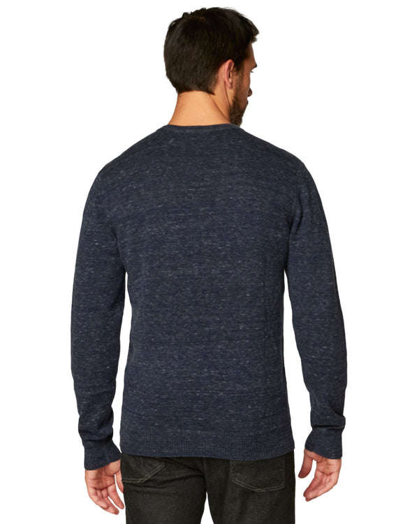 Hollow Long Sleeve Henley